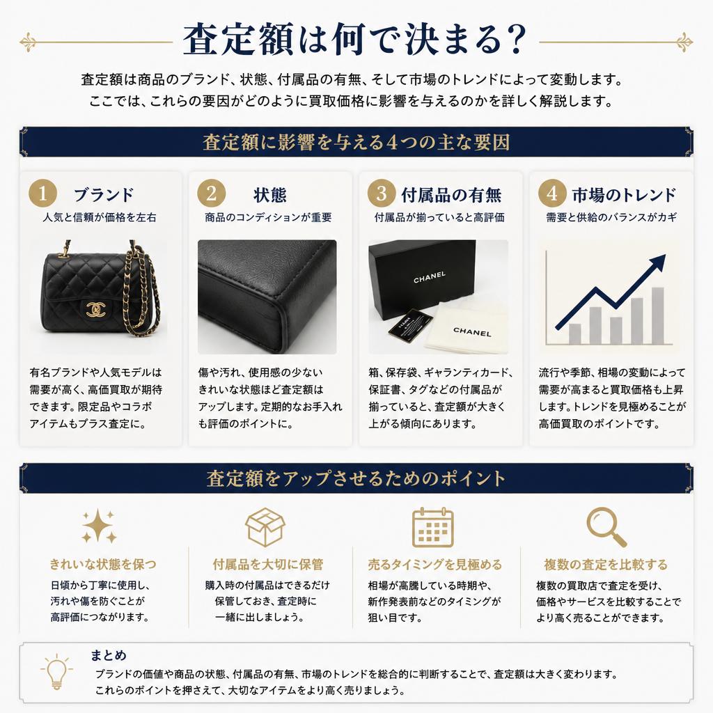 買取価格の決定要因